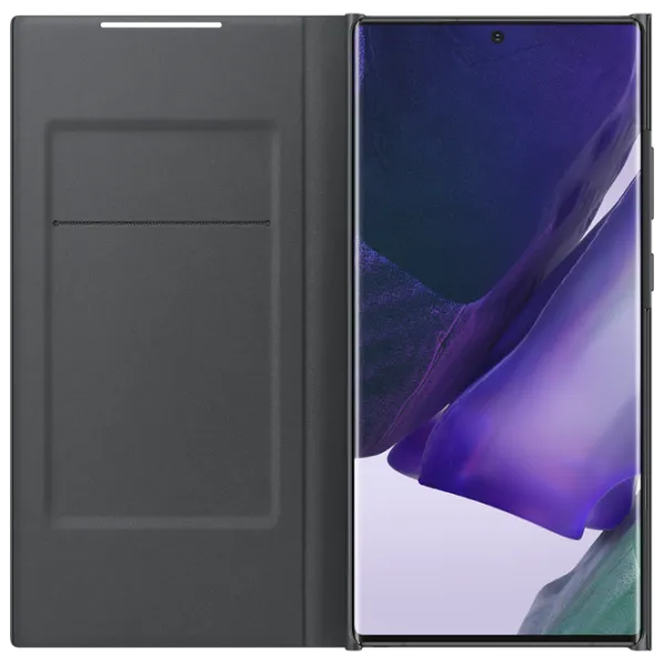 Чехол для смартфона Samsung Galaxy Note 20 Ultra Samsung/ LED View Cover/ PC/ PU/ Черный photo 3