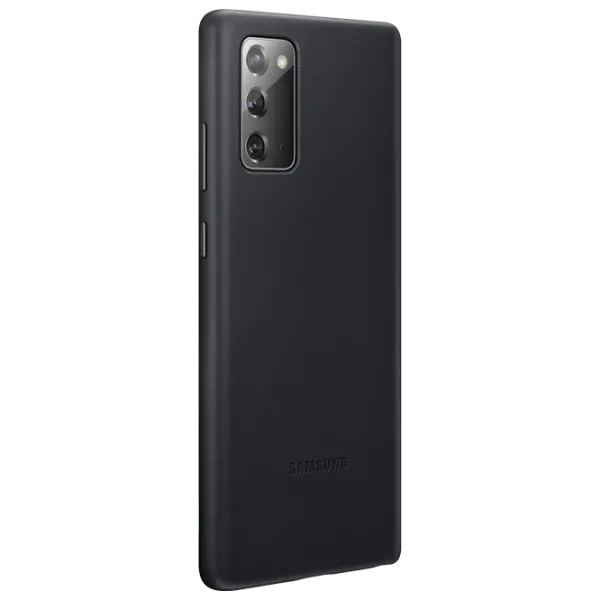 Чехол для смартфона Samsung Galaxy Note 20 Ultra Samsung/ Back/ Кожа/ Черный photo 2