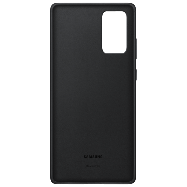 Чехол для смартфона Samsung Galaxy Note 20 Ultra Samsung/ Back/ Кожа/ Черный photo 3