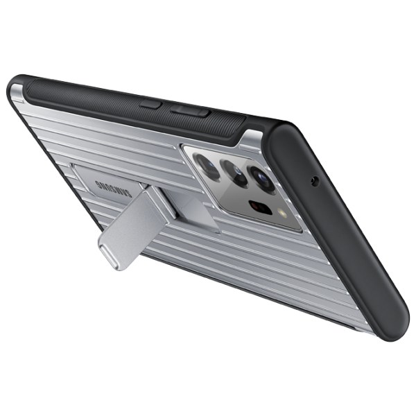 Чехол для смартфона Samsung Galaxy Note 20 Ultra Samsung/ Back/ PP/ Черный Серебристый photo 4