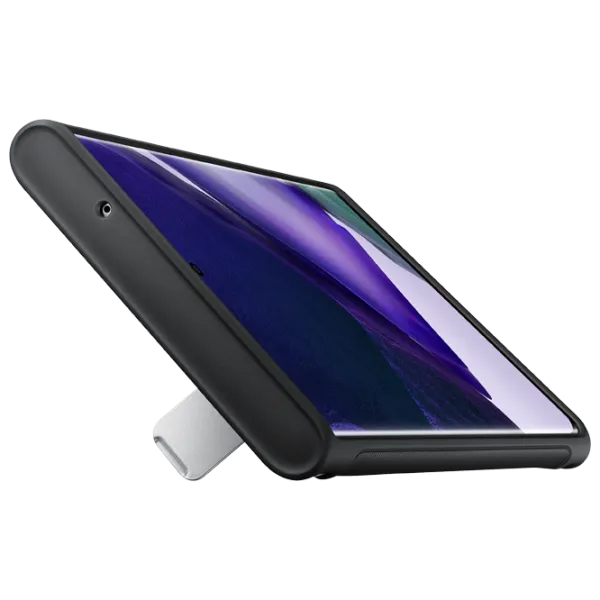 Чехол для смартфона Samsung Galaxy Note 20 Ultra Samsung/ Back/ PP/ Черный Серебристый photo 5