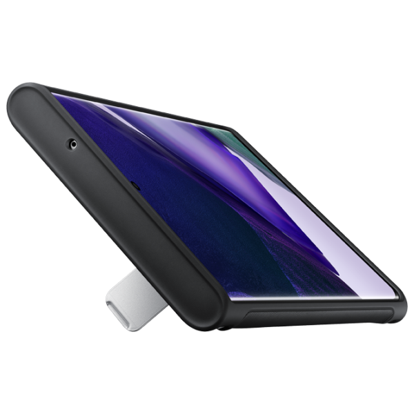 Чехол для смартфона Samsung Galaxy Note 20 Ultra Samsung/ Back/ PP/ Черный Серебристый photo 5