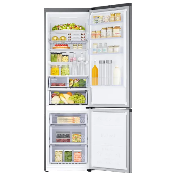 Frigider Samsung RB38T676FSA/UA cu congelator jos 385 l / 203 cm / Silver photo 6