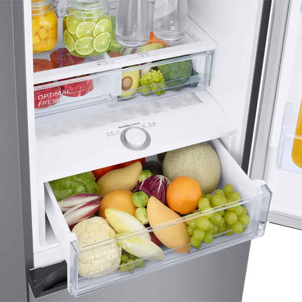 Frigider Samsung RB38T676FSA/UA cu congelator jos 385 l / 203 cm / Silver photo 10