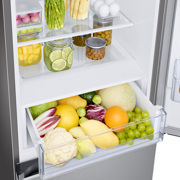 Frigider Samsung RB34T600FSA/UA cu congelator jos 340 l / 185.3 cm / Inox photo 6