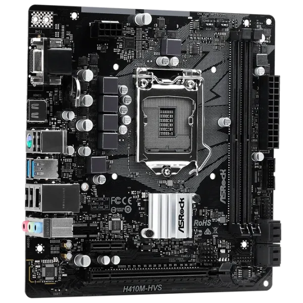 Материнская плата ASRock H410M-HVS mATX/ Intel H410 photo 2