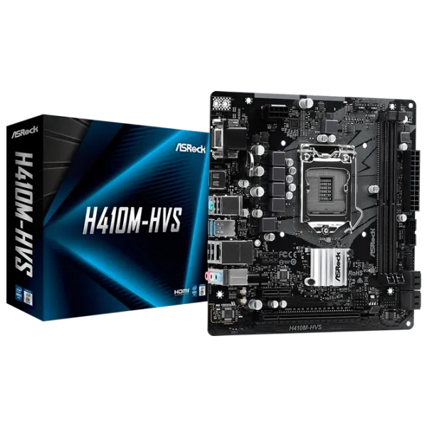 Материнская плата ASRock H410M-HVS mATX/ Intel H410 photo 5