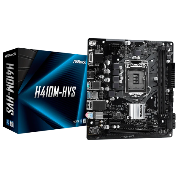 Материнская плата ASRock H410M-HVS mATX/ Intel H410 photo 5