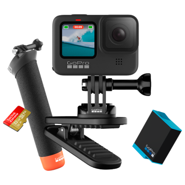 Cameră action GoPro Hero 9 Bundle 20.6 MP / 1720 mAh / Black photo 5
