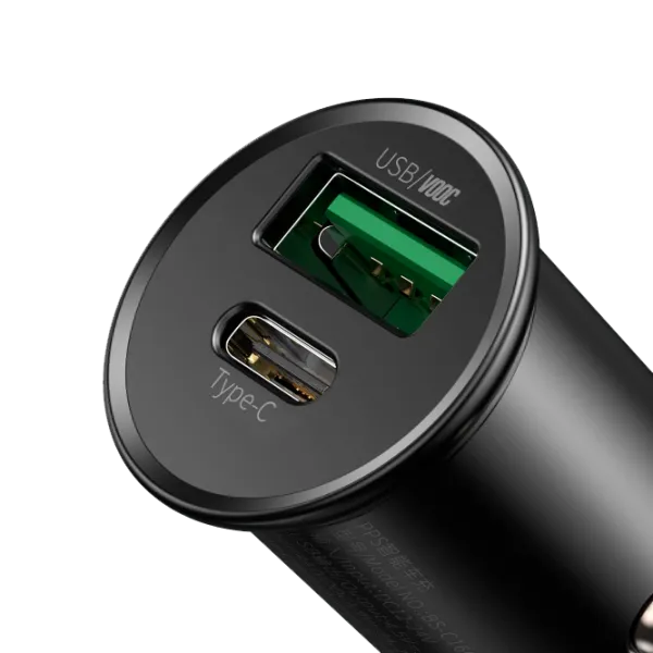 Încărcător auto Baseus PPS Quick Charger 2 A/ Black photo 2