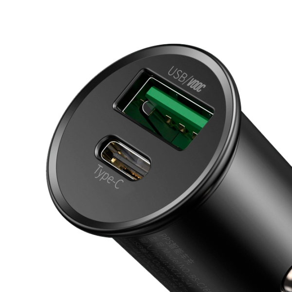 Încărcător auto Baseus PPS Quick Charger 2 A/ Black photo 2