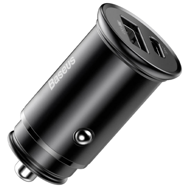 Încărcător auto Baseus PPS Quick Charger 2 A/ Black photo 4