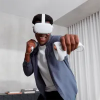 Ochelari VR Oculus Quest 2 64 GB White photo 8