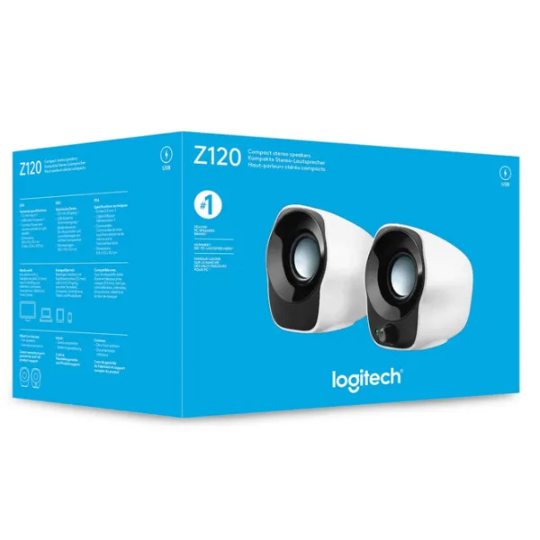 Sistem audio Logitech Z120 1.2 W/ Black photo 7