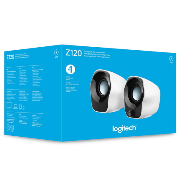 Sistem audio Logitech Z120 1.2 W/ Black photo 7
