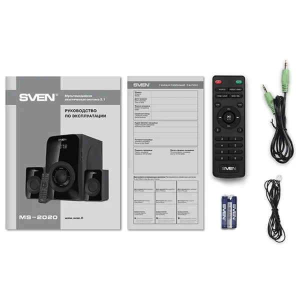 Sistem audio Sven MS-2020 55 W/ Black photo 9