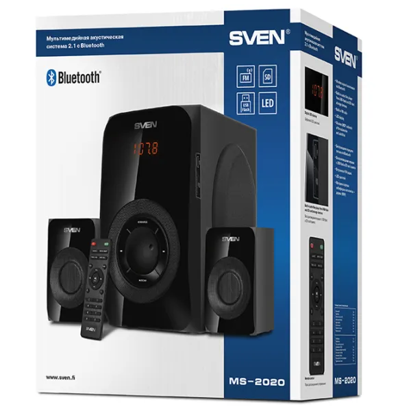 Sistem audio Sven MS-2020 55 W/ Black photo 10