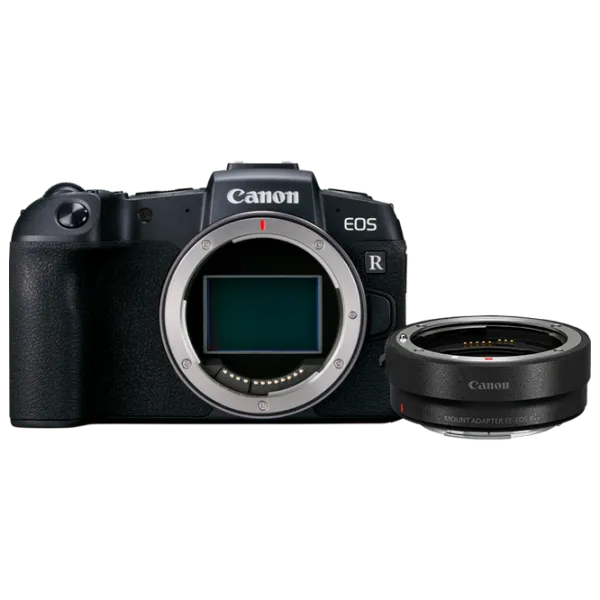 Фотоаппарат Canon EOS RP Kit + RF 24-105mm f/ 4L IS USM + Mount Adapter EF-EOS R CMOS/ Черный photo 2 Фотоаппарат Canon EOS RP Kit + RF 24-105mm f/ 4L IS USM + Mount Adapter EF-EOS R CMOS/ Черный photo 2
