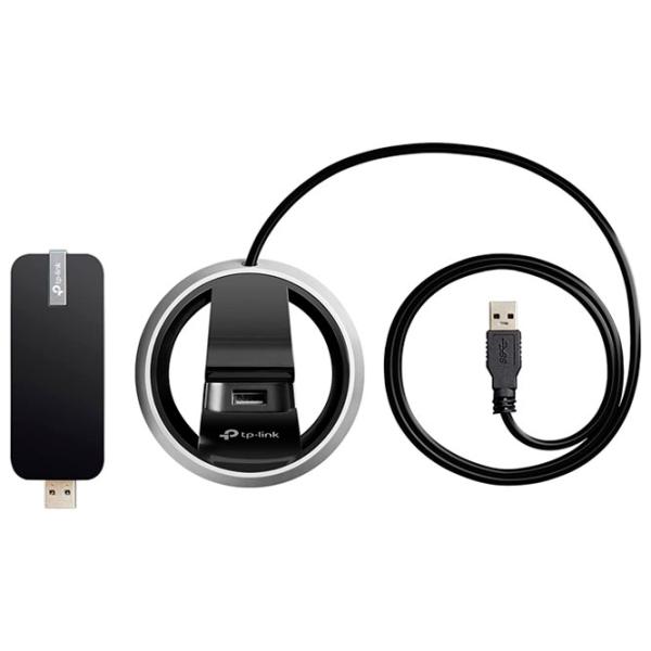 Сетевой адаптер TP-Link Archer T9UH Черный photo 5