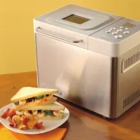 Хлебопечка Kenwood BM 350 645 W/ Буханка/ Белый Нержавеющая сталь photo 5