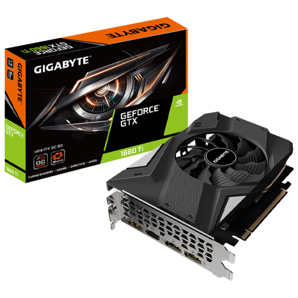 Placă video Gigabyte GeForce GTX 1660 Ti MINI ITX OC PCI Express x16 3.0 / 6 GB photo 5