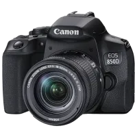 Cameră foto Canon EOS 850D Kit CMOS/ Black photo 2