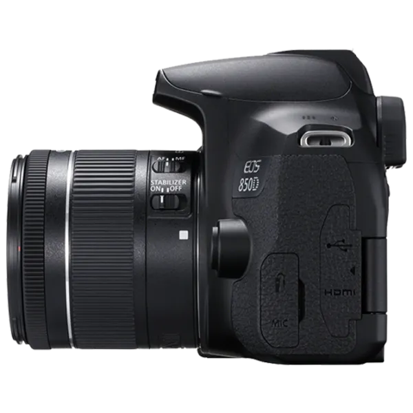 Фотоаппарат Canon EOS 850D Kit CMOS/ Черный photo 4