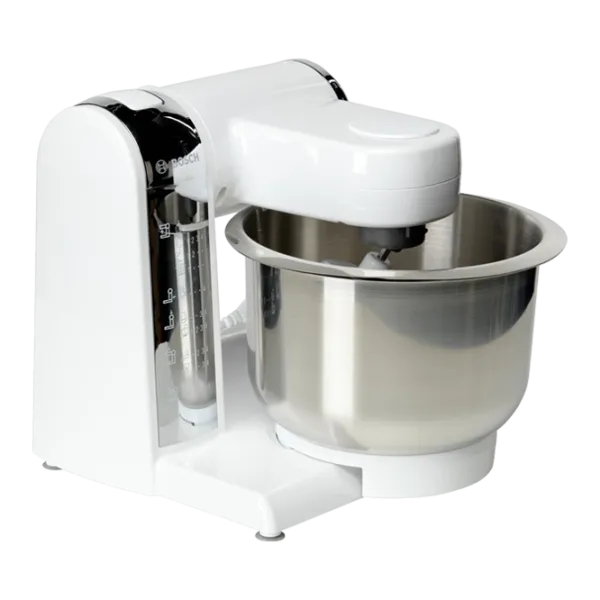 Кухонный комбайн Bosch MUM48CR1 600 Вт/ Нержавеющая сталь Белый photo 2