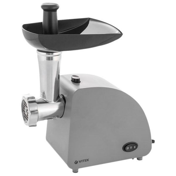 Mașină de tocat carne Vitek VT-3626 1800 W/ 1.8 kg/ min/ Gray photo 2