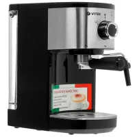 Cafetieră Vitek VT-1501 Manual (cu cupă)/ 1.25 l/ Silver photo 2