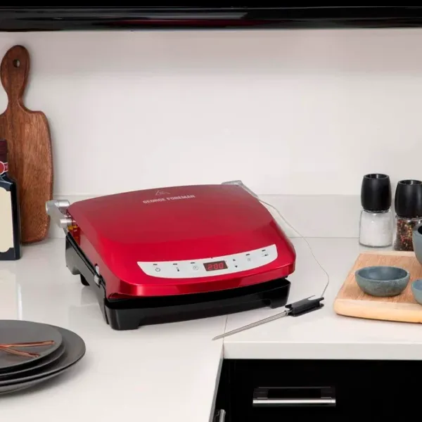 Электрогриль Russell Hobbs 24001-56 Контактный/ 1440 Вт/ Черный Красный photo 5