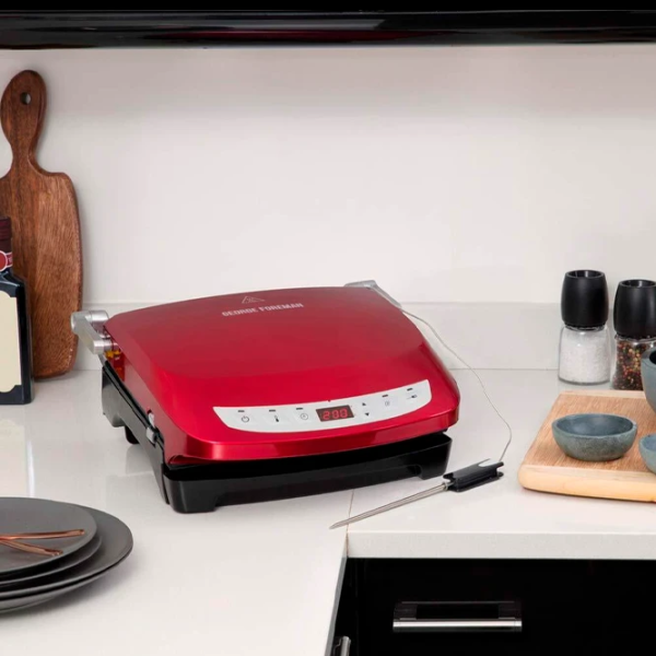 Электрогриль Russell Hobbs 24001-56 Контактный/ 1440 Вт/ Черный Красный photo 5