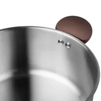 Кастрюля Rondell RDS-1032 2.8 л Нержавеющая сталь/ Коричневый photo 3