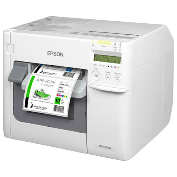 Принтер Epson C3500 ColorWorks Струйный / Цветная / Белый photo 2