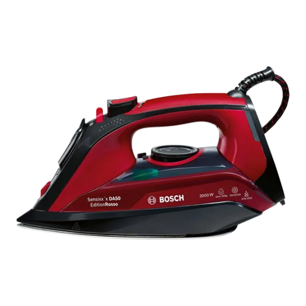 Утюг Bosch TDA503011P Классический/ 3000 Вт/ Красный photo 2