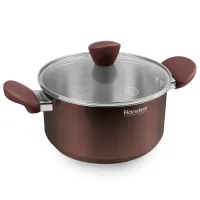 Кастрюля Rondell RDS-1031 2 л Нержавеющая сталь/ Коричневый photo 2