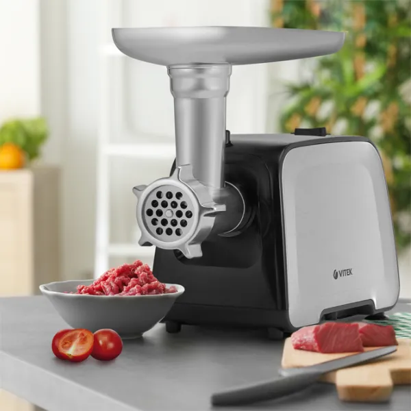 Mașină de tocat carne Vitek VT-3646 2000 W/ 2.5 kg/ min/ Inox photo 6