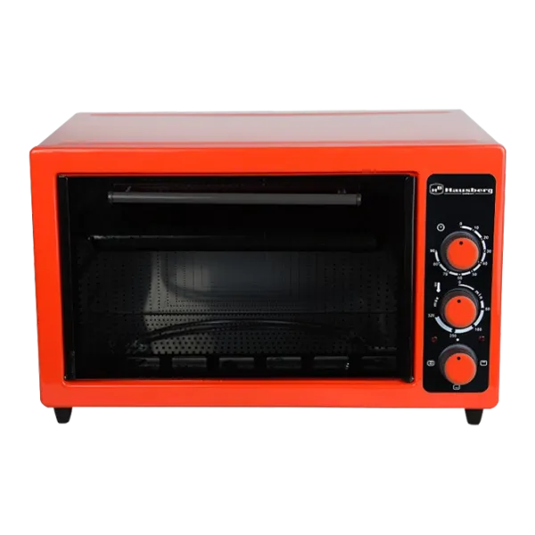 Электрическая печь HAUSBERG HB9200 42 л / 1400 Вт / Красный photo 2 Электрическая печь HAUSBERG HB9200 42 л / 1400 Вт / Красный photo 2