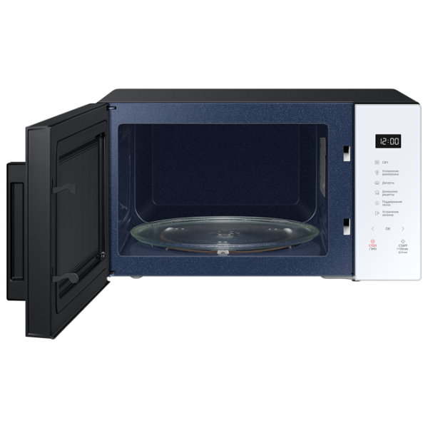 Микроволновая печь Samsung MS30T5018AW/ BW Отдельно стоящий/ 1000 Вт/ Белый photo 4