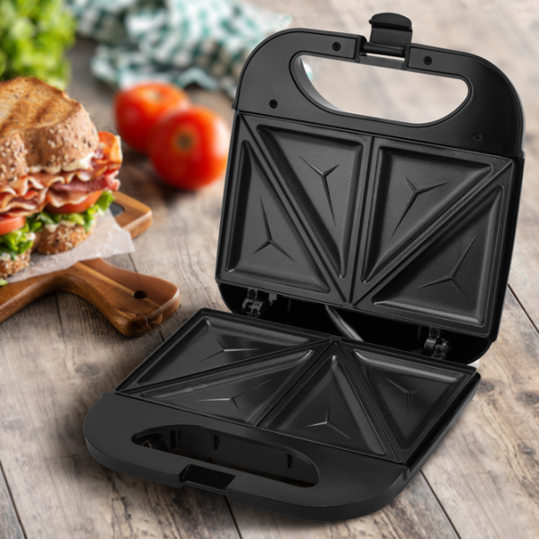 Aparat pentru sandvișuri Maxwell MW-1553 800 W / Inox photo 6
