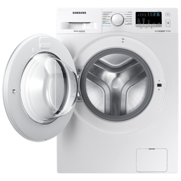 Стиральная машина Samsung WW80R42LHDWDLP 8 кг / 1200 об/мин / Белый photo 4
