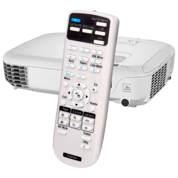Проектор Epson EB-U42 Для дома и офиса/ Белый photo 6 Проектор Epson EB-U42 Для дома и офиса/ Белый photo 6