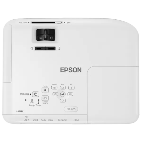 Проектор Epson EB-X05 Для дома и офиса/ Белый photo 7