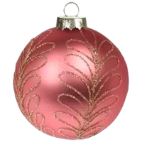 Игрушки для ёлки Christmas 43397 8 см/ Розовый photo 3