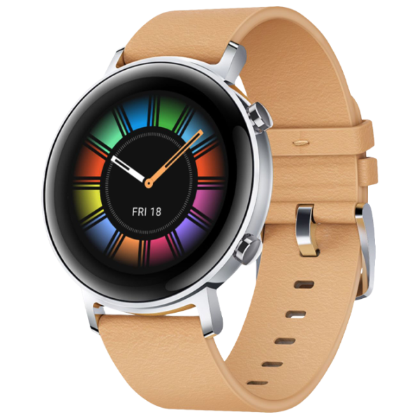 Ceas inteligent Huawei Watch GT2 1.39"/ Fortuna B19V/ Khaki Silver photo 2