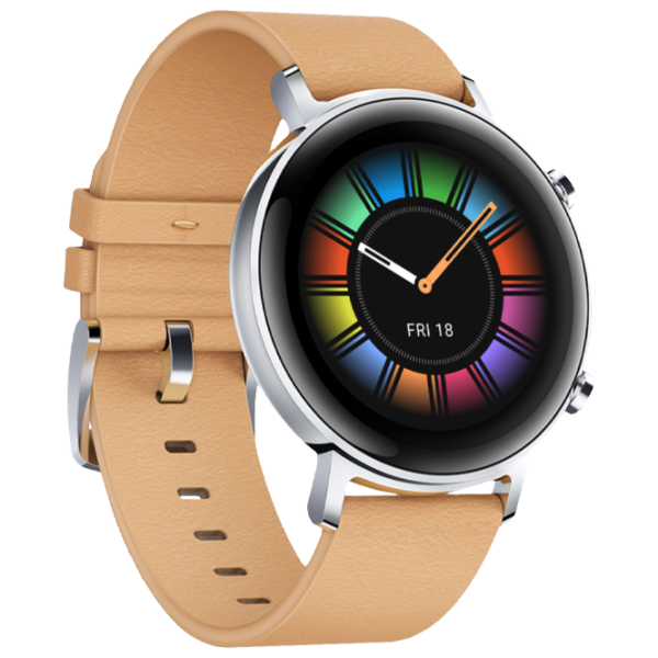 Ceas inteligent Huawei Watch GT2 1.39"/ Fortuna B19V/ Khaki Silver photo 3