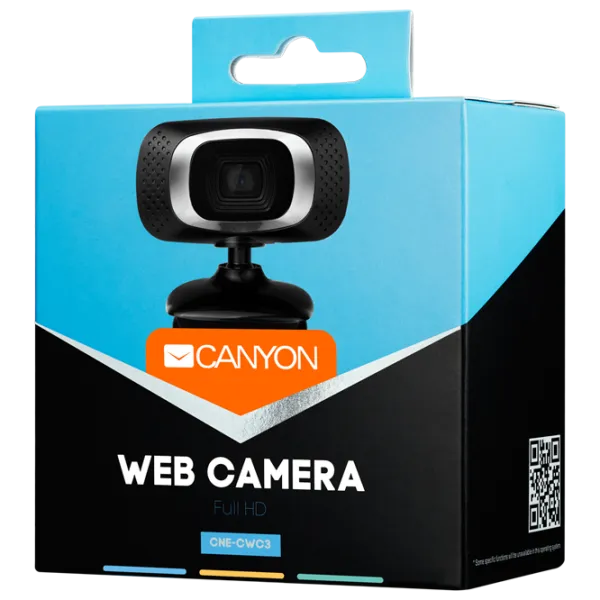 Web Camera Canyon C3 2 MP / Black photo 3