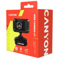 Web Camera Canyon С1 1.3 MP / Black photo 3