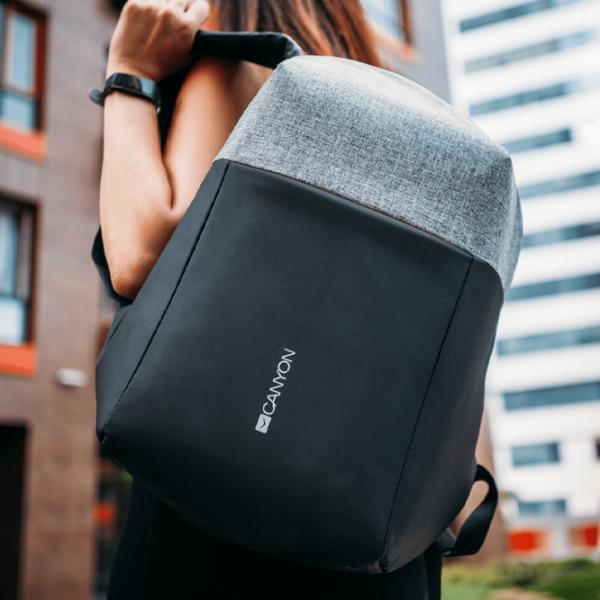 Рюкзак Canyon BP-G9 15.6"/ Серый Черный/ 20 л photo 5