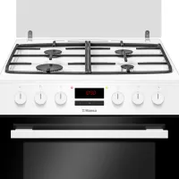 Aragaz Hansa FCMW68229 Pe gaz/ White/ Black photo 3